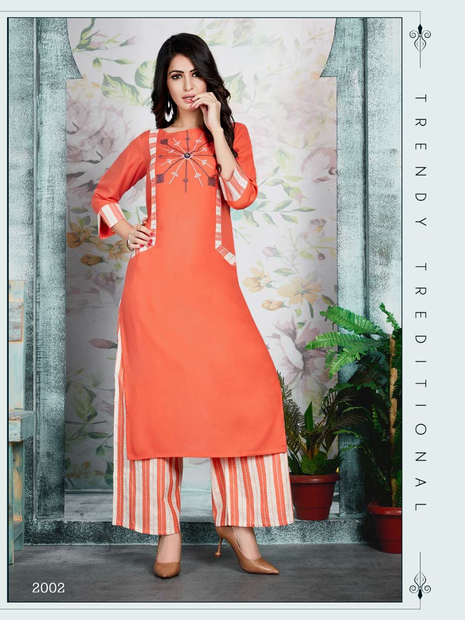 Anishka Vol-2 Manas Rayon Cotton Plazzo Kurti Traders Anishka Vol-2 Manas Rayon Cotton Plazzo Kurti Traders
